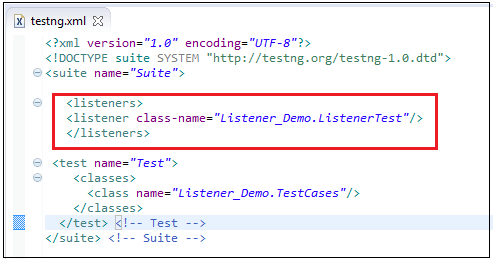 TestNG Listeners in Selenium WebDriver