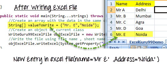 Read/Write Data from Excel File in Selenium Webdriver