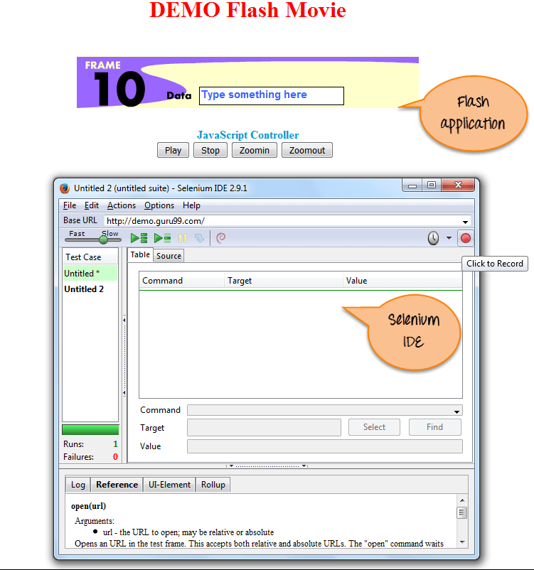 Flash Testing with Selenium