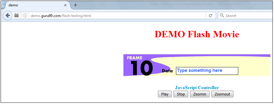 Flash Testing with Selenium