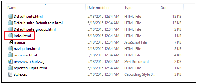 XSLT Report in Selenium