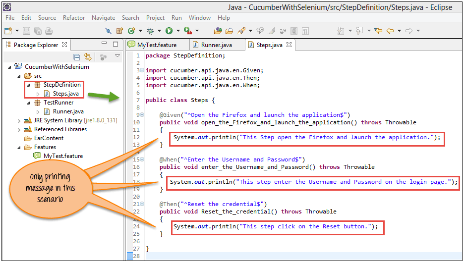 Automation Testing Using Cucumber with Selenium