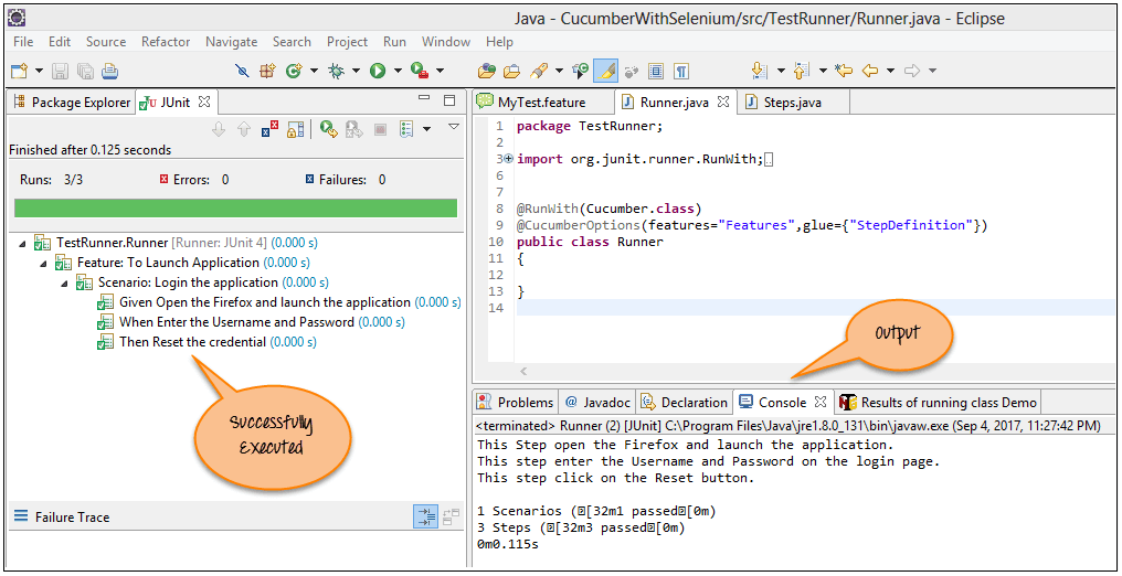 Automation Testing Using Cucumber with Selenium