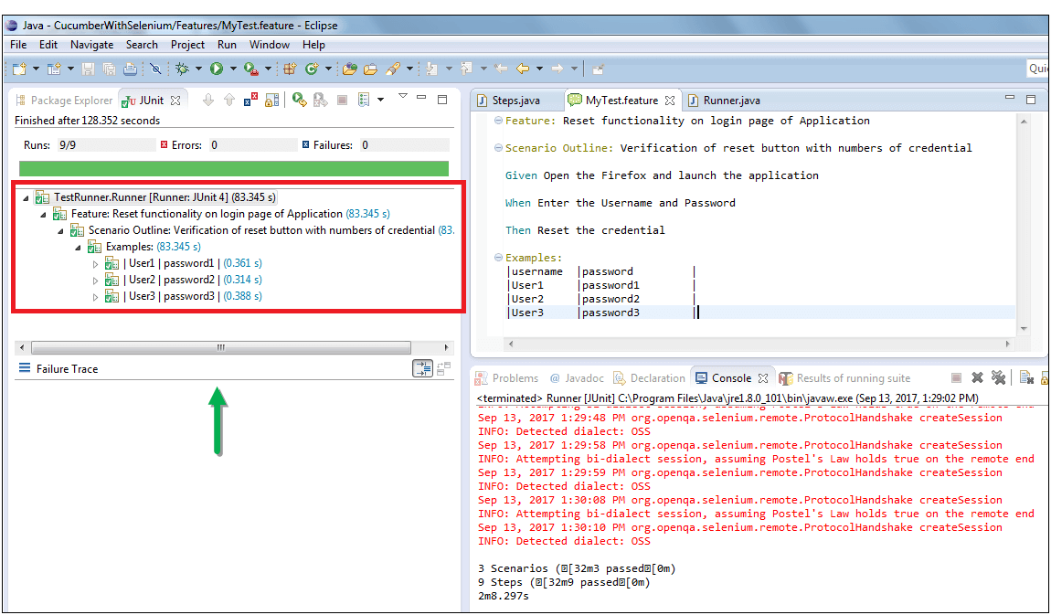 Automation Testing Using Cucumber with Selenium