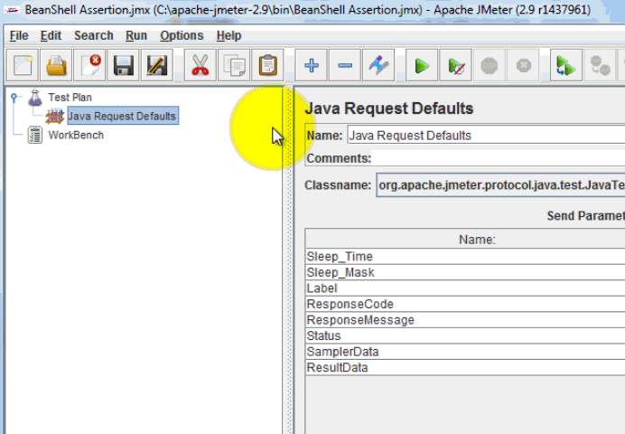 Hands on with JMeter GUI